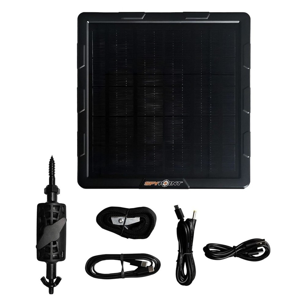 SPYPOINT Flex-M Cellular Trial Camera Solar Bundle (FLEX-M-SOLAR-BUNDLE)
