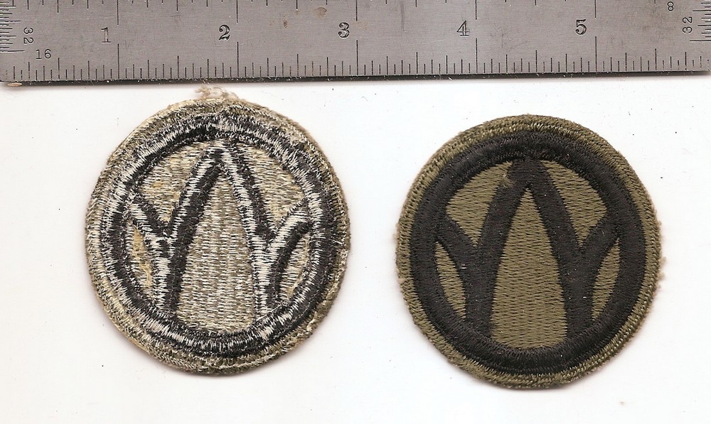 #P60 US ARMY  89TH DIVISION PATCH