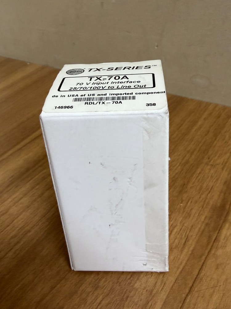 RDL TX-70A Input Interface with Unbalanced Line Out