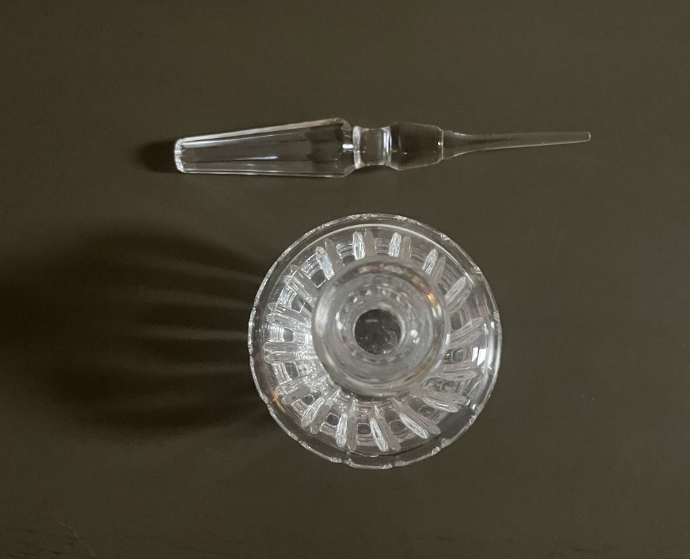 Perfume Decanter Bottle - Clear Crystal.