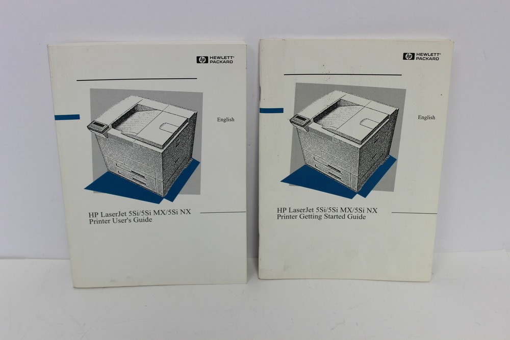 HP LASERJET 5SI/5SI MX/5SI NX PRINTER USER'S GUIDE & GETTING STARTED GUIDE