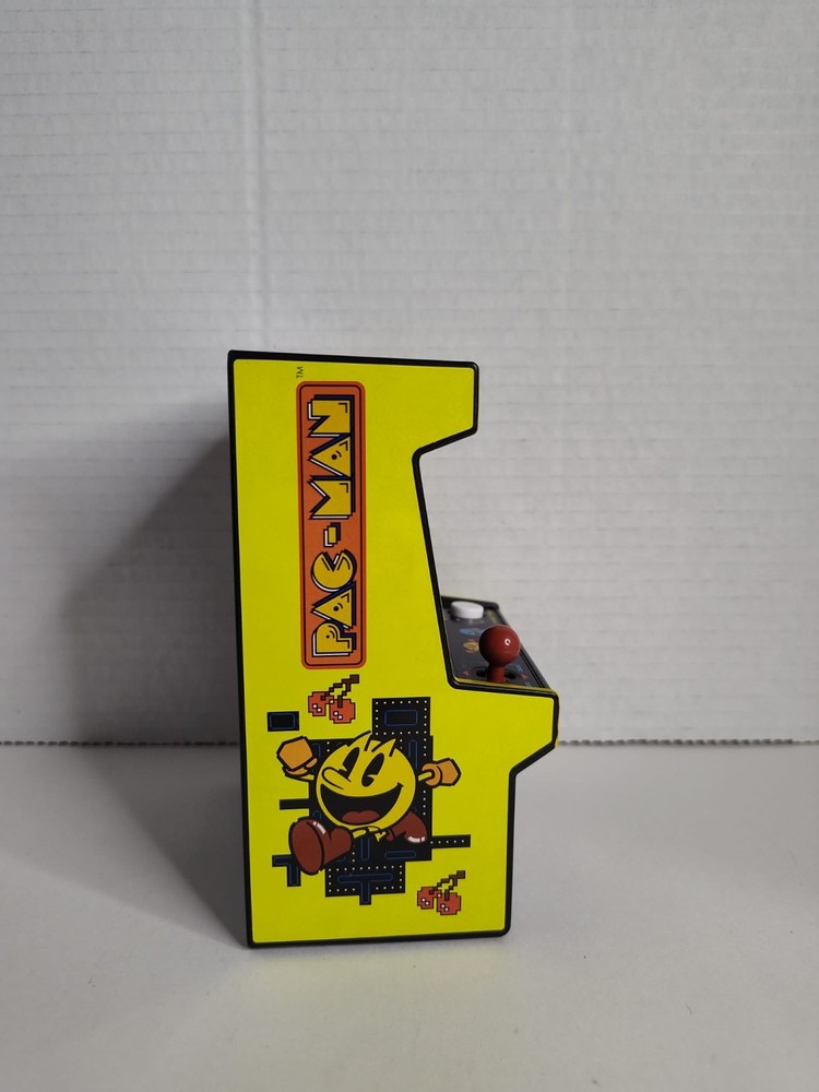 Basic Fun Pac-Man Handheld Mini Arcade Game Bandai Namco Pacman Tested Working
