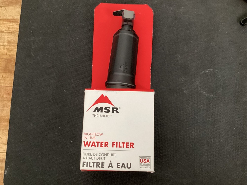 MSR Thru-Link High Flow Inline Water Filter 34-231 New