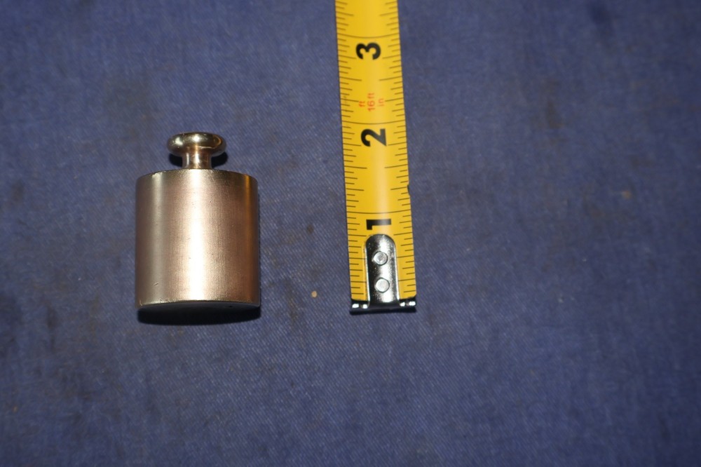 Brass 8 OZ Scale Weight