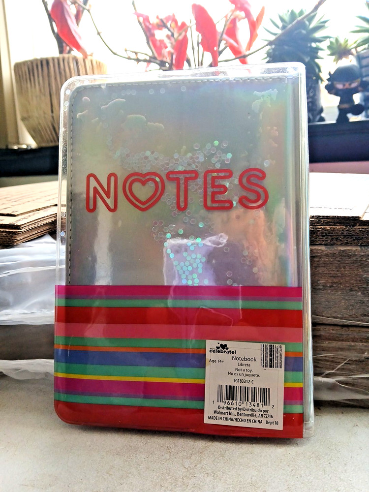 Way To Celebrate Notes Rainbows Note Book