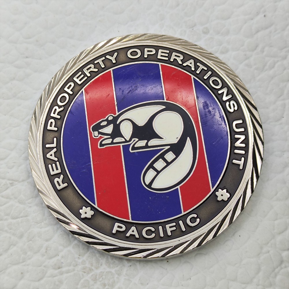 Real Property Operations Unit Pacific Challenge Coin