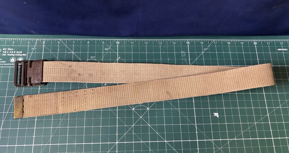 WW2 USMC Uniform Web Belt