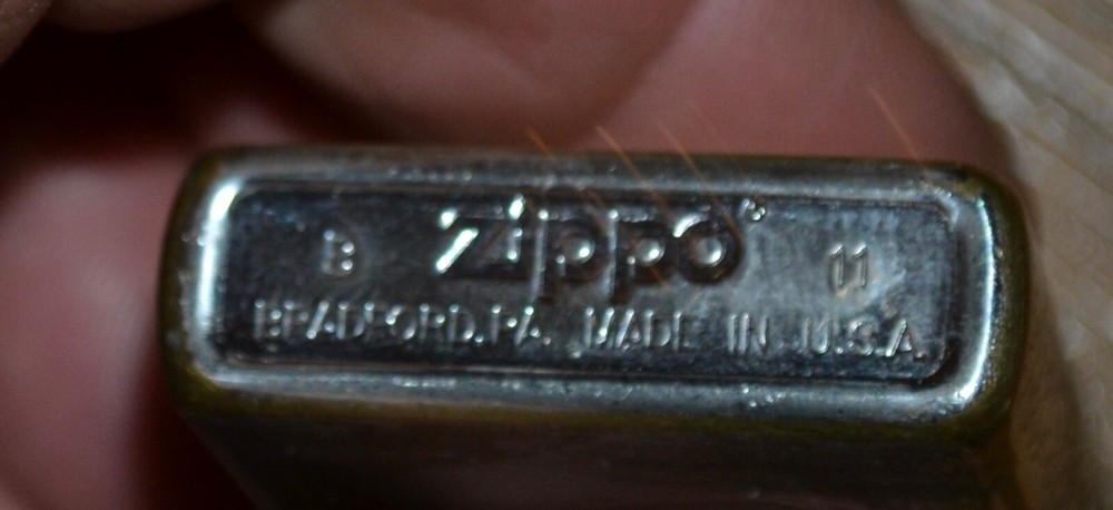 zippo lighter B 11 2-Sided Design