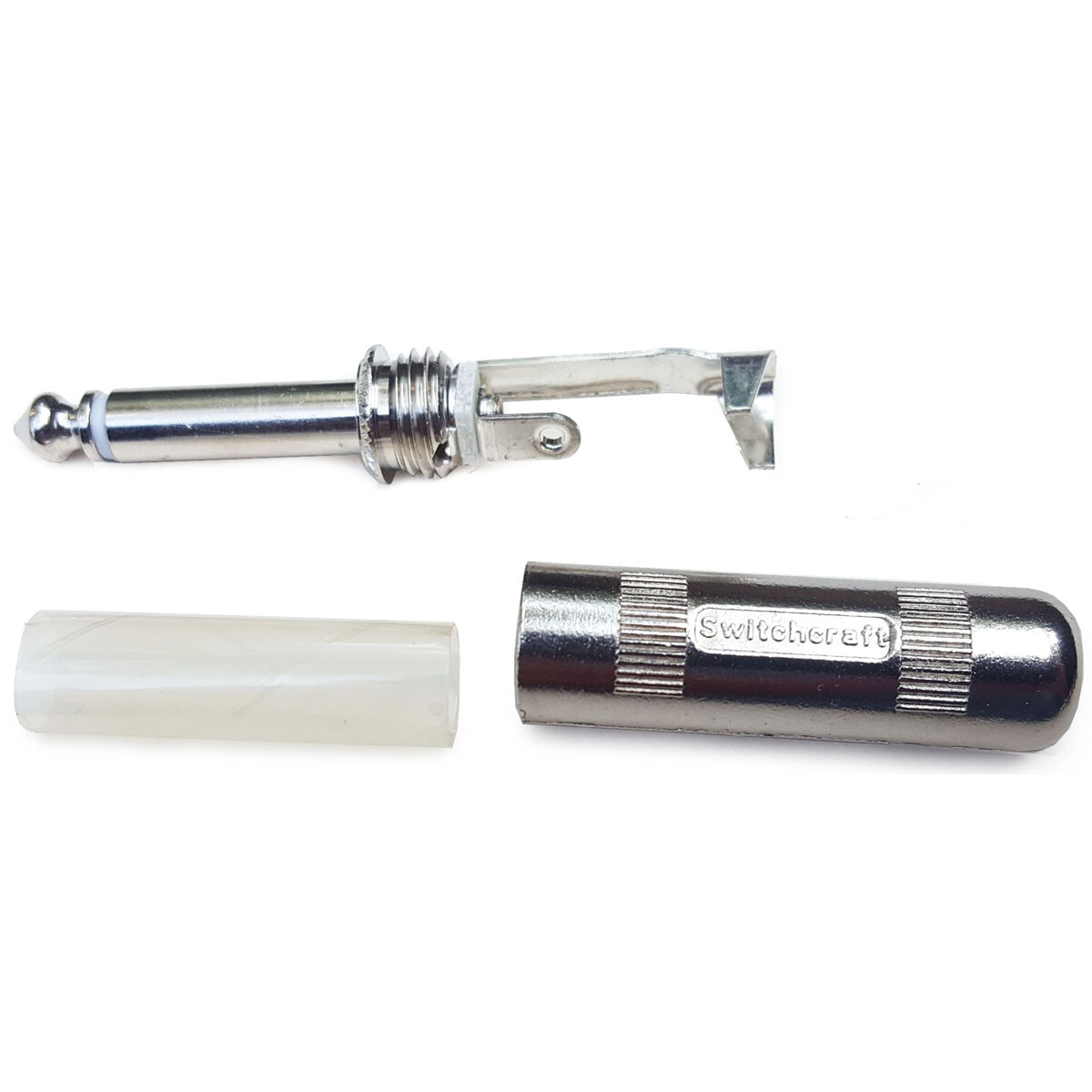 4-Pcs Switchcraft 1/4" Male Cable End Audio/Guitar Plug Connectors Made In USA