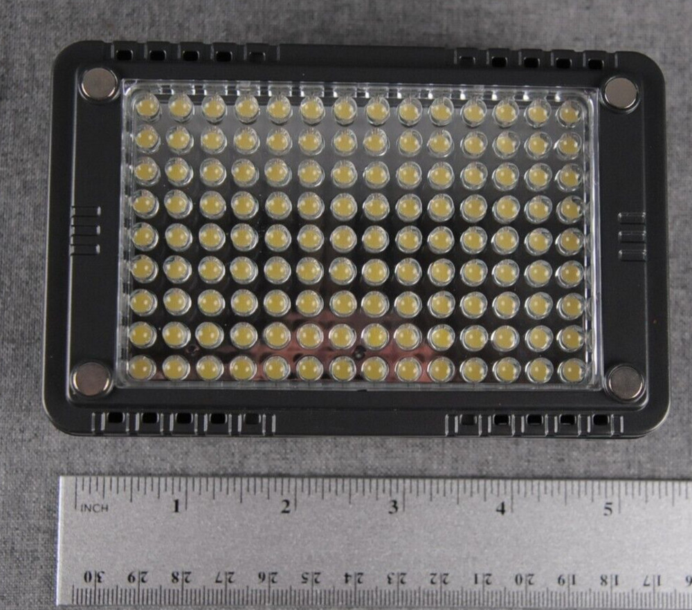 Flashpoint 126 LED on Camera Light Powerful & Compact Illumination