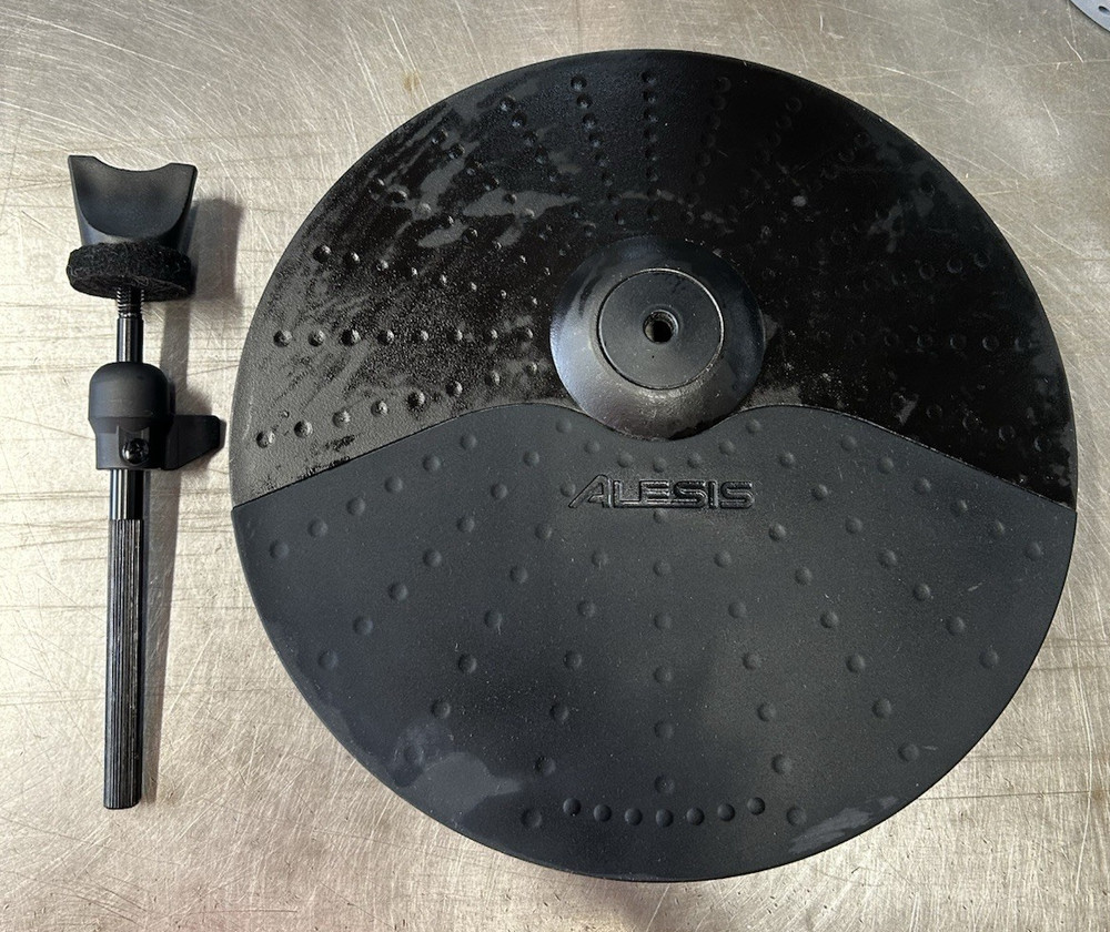 Alesis 10" Cymbal Pad for Forge / Nitro / Mesh / Surge / Command w/ Support Bar