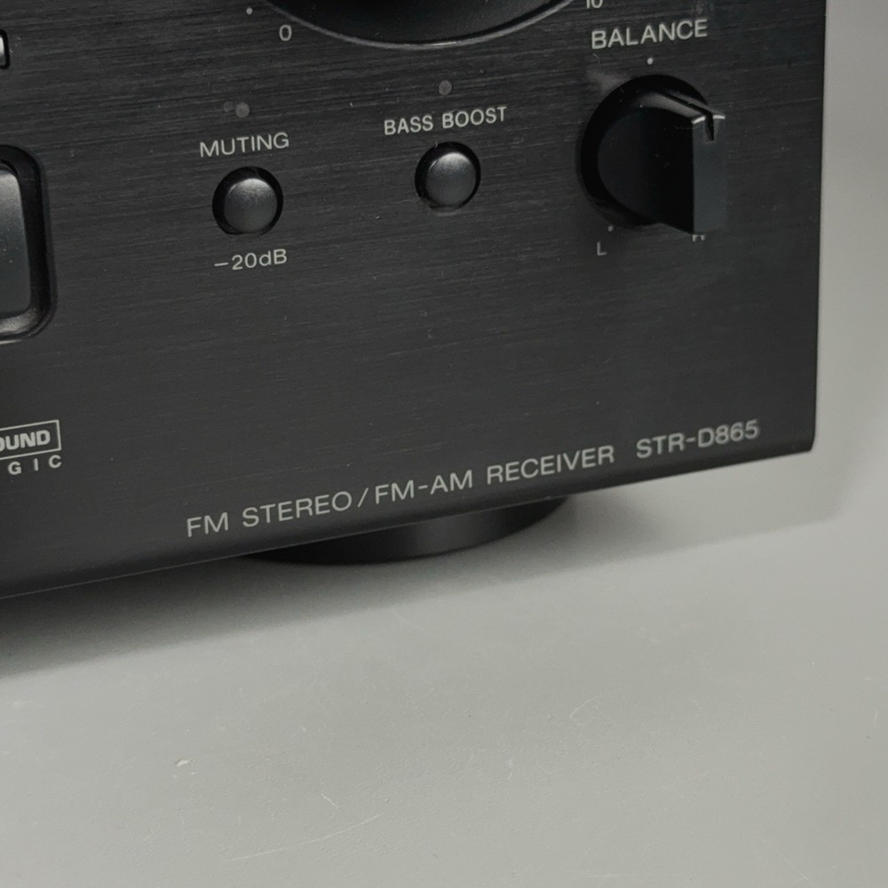 Sony STR-D865 Receiver Dolby Pro Logic Stereo & Remote Bundle
