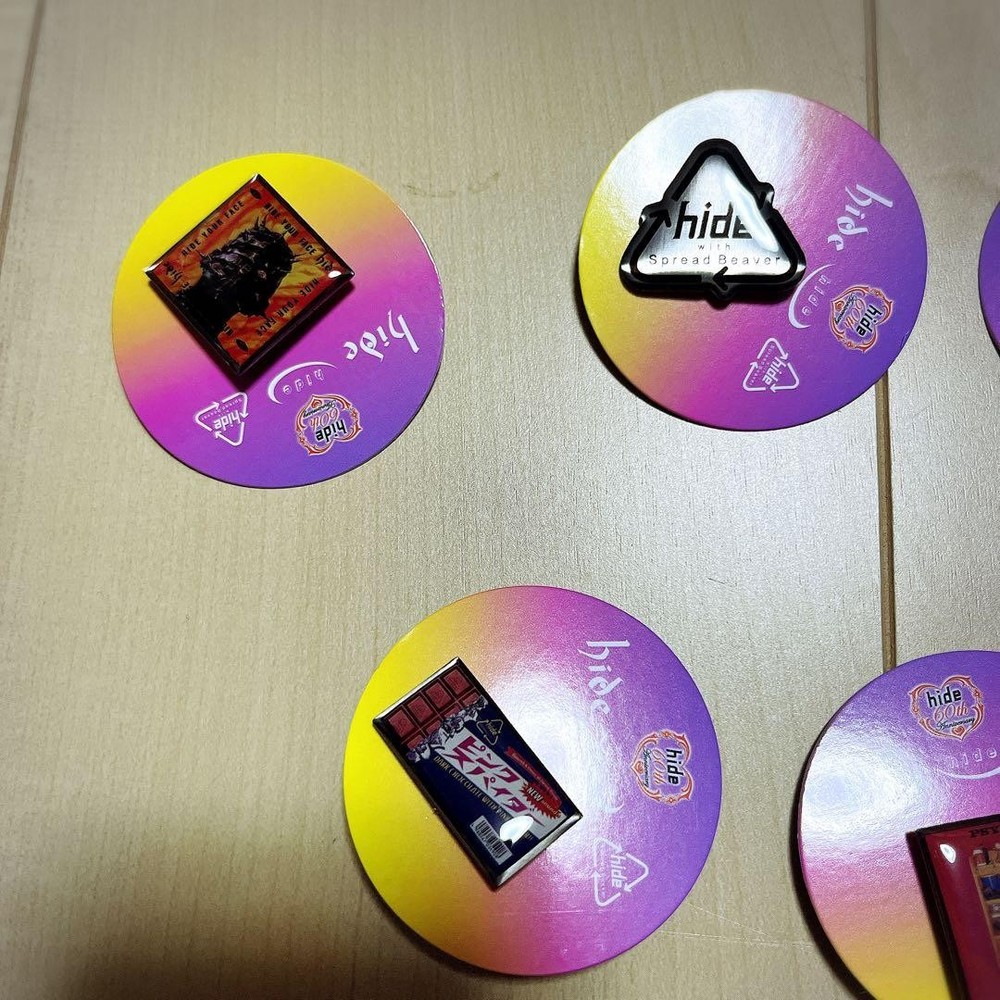 hide Pins Capsule 60th Anniversary 7 types set