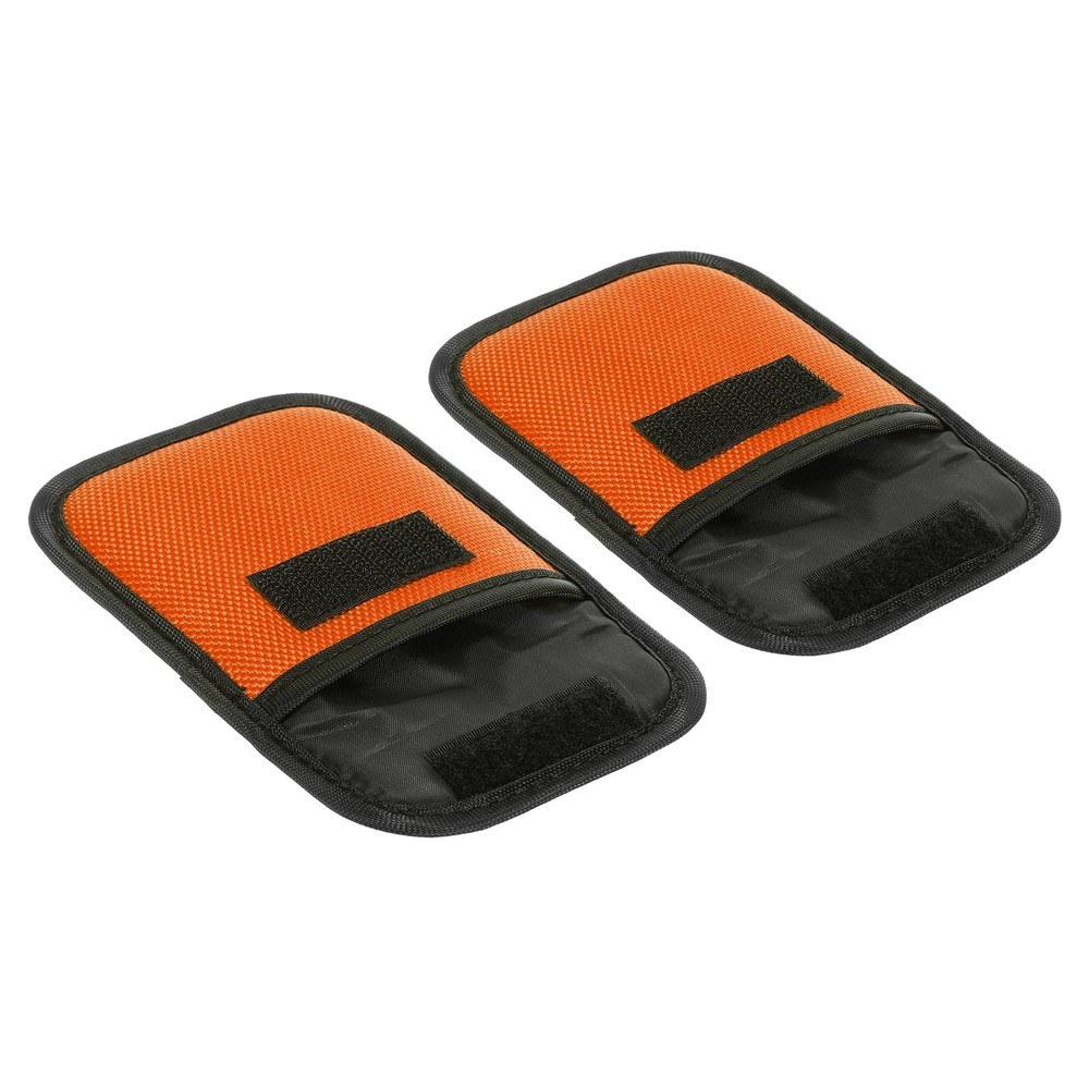 2Pcs 58mm Camera Filter Case Camera Filter Case Pouch Orange