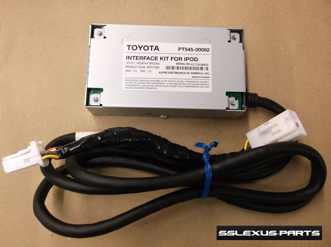 Lexus GS350 GS460 (2007-2011) OEM Genuine INTERFACE KIT FOR IPOD PT545-00082