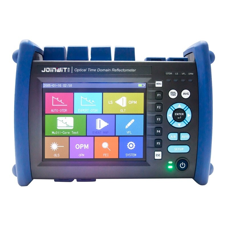 JW3302E Automatic OTDR Optical Time Domain Reflectometer 5.6-inch Touch Screen