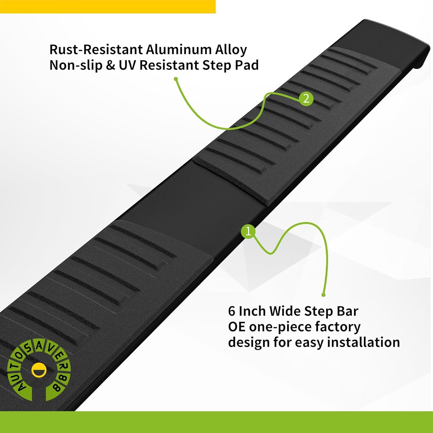 6" Running Boards for 2009-2026 Dodge Ram 1500 2500 3500 Crew Cab Side Step ....