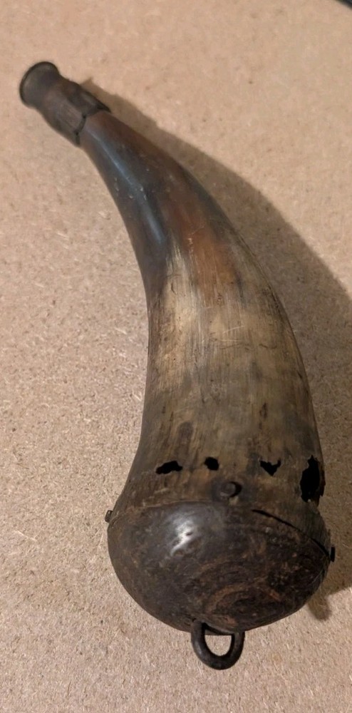 🔥 Very Old  POWDER HORN