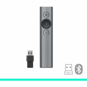 Logitech Spotlight Wireless Presentation Remote Laser Pointer Slate