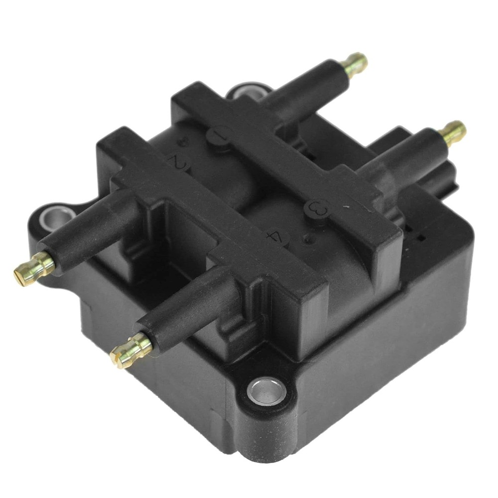 TRQ Ignition Kit Coil Spark Plugs Wire Set Compatible with...