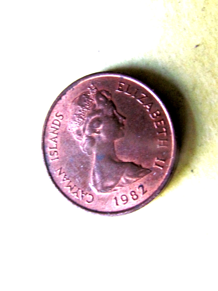 1982 Cayman Islands 1 One Cent XF
