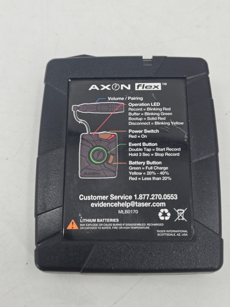 Axon Flex Body Camera MLB0170