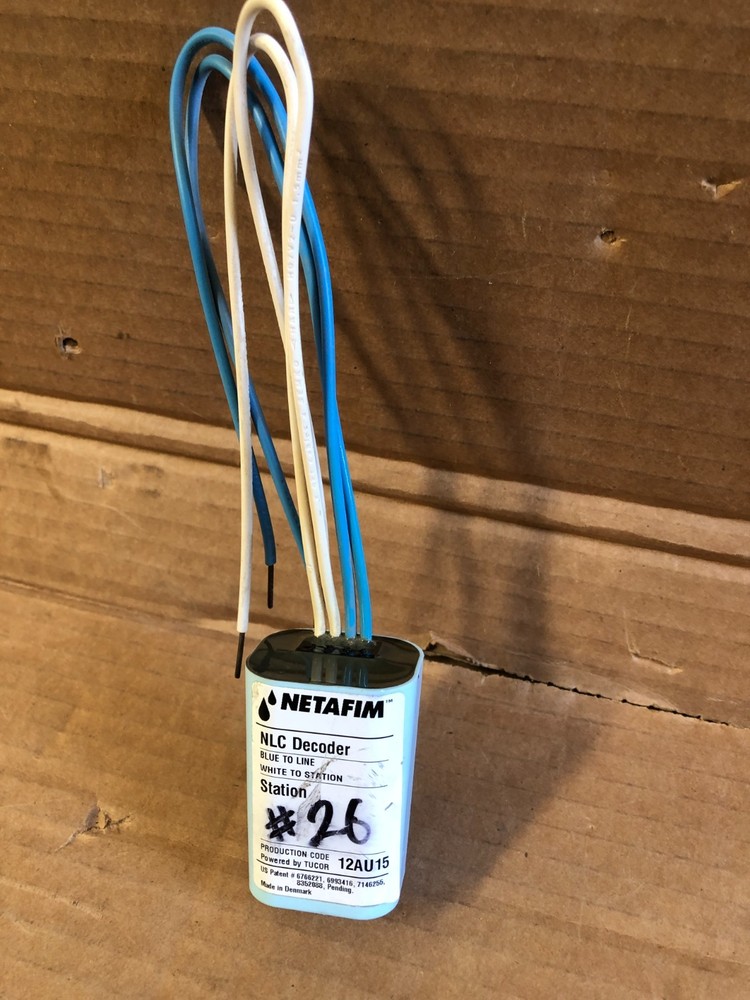 NETAFIM NLC Decoder Flow Sensor Irrigation System 13AU15