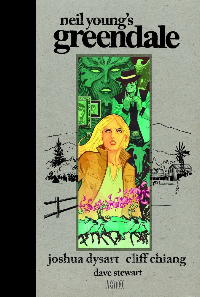 NEIL YOUNG'S GREENDALE - HC  VERTIGO COMICS SEALED