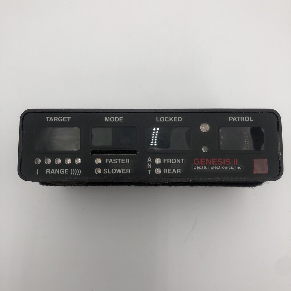 USED Decatur Genesis II Radar UNTESTED READ (D)