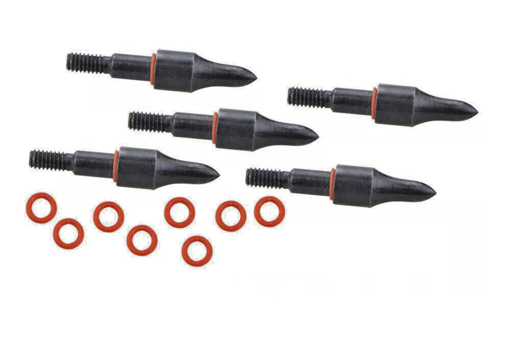 200pcs Broadheads Locks O Rings Shock Collars Black BDBH8520L