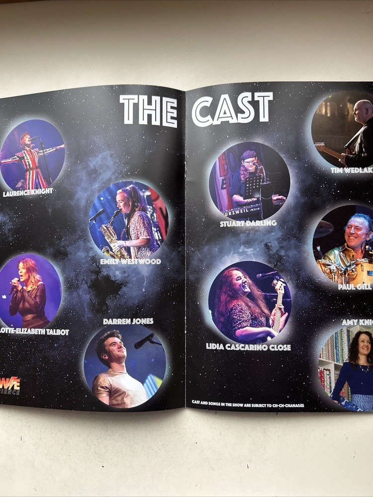 DAVID BOWIE EXPERIENCE The Golden Years Tour Programme