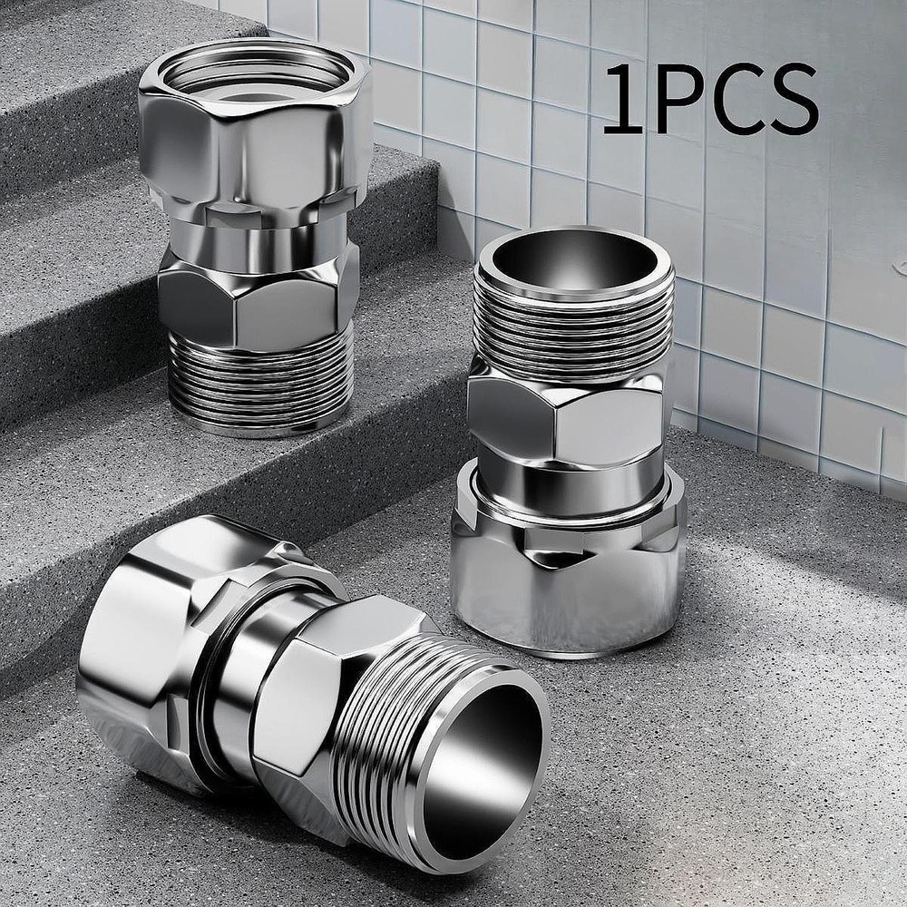 Angle Valve Installation 1/2 inch Movable Joint Adapter Compact 1.5inch Long