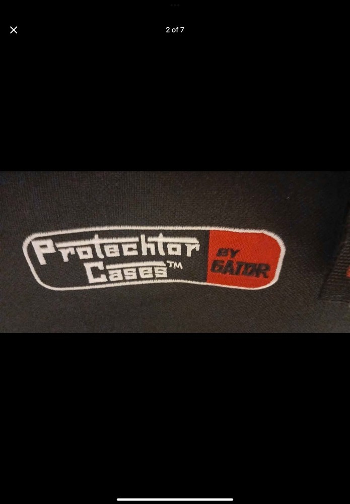 Protection Racket hardware bag on wheels