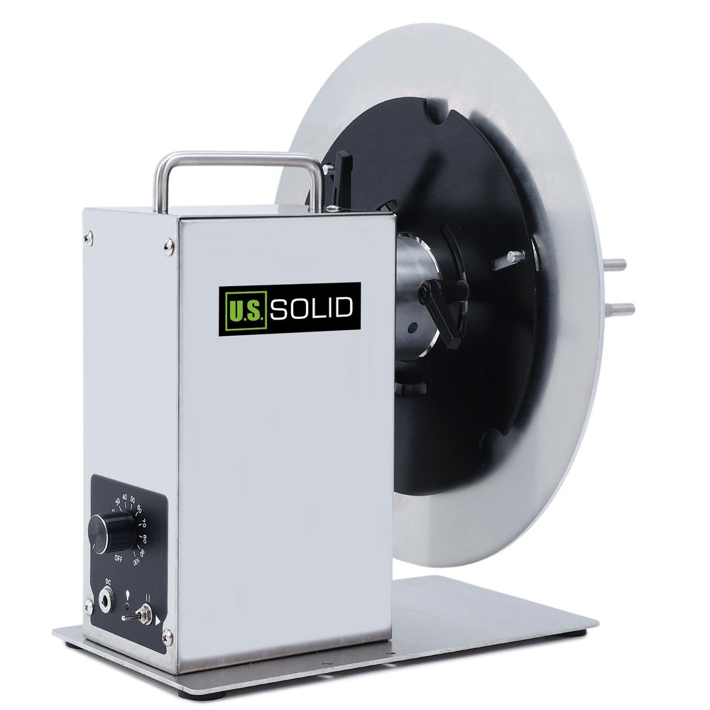 U.S. Solid Automatic Label Rewinder 5.91 in Width 11.8 in Roll Diameter