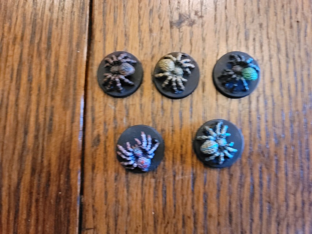 painted miniatures 28mm Spider.