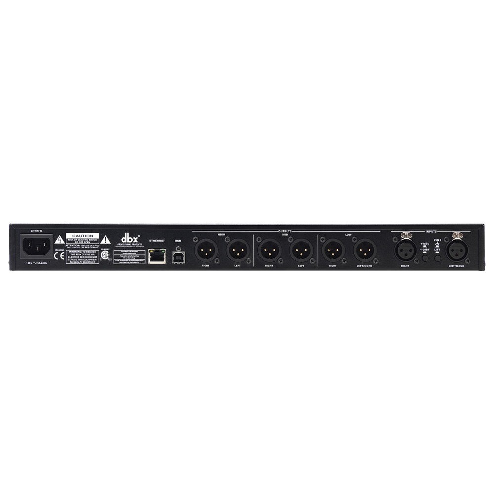 dbx DriveRack PA2 Loudspeaker System Management Processor with Display & USB