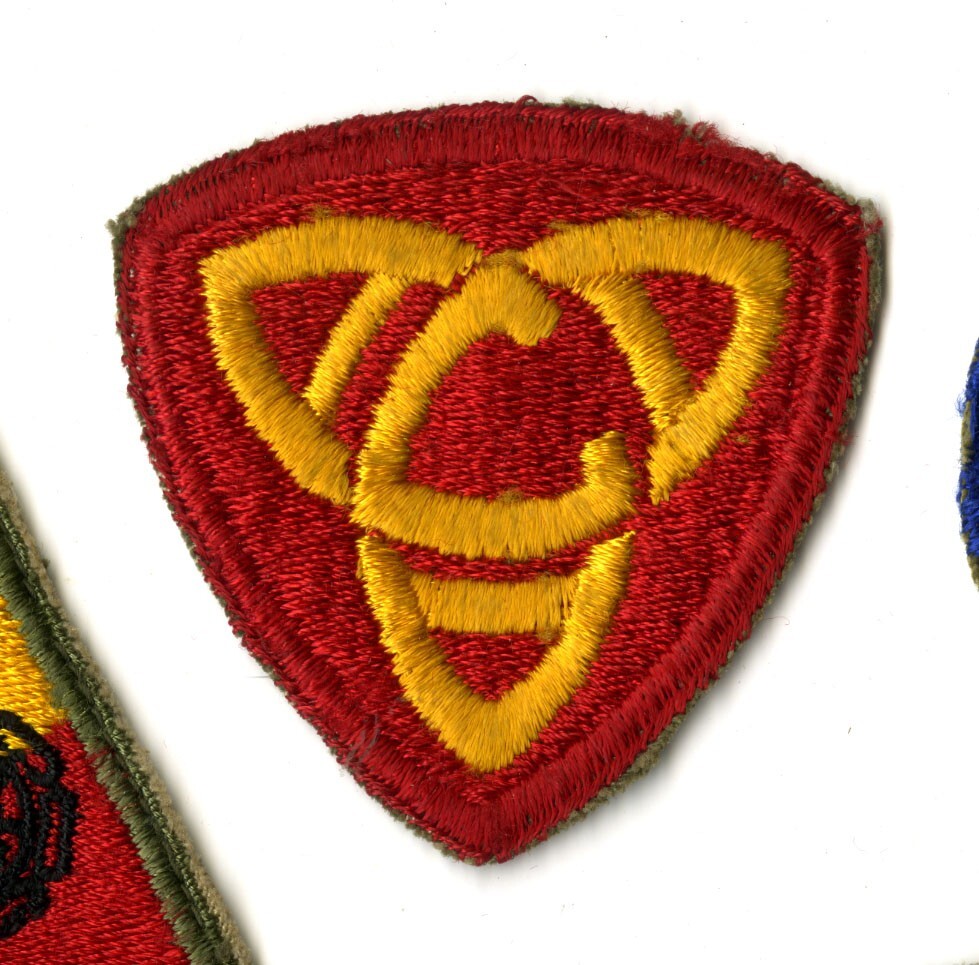 Antiaircraft Command Eastern White Back Patch WWII Original East Coast States