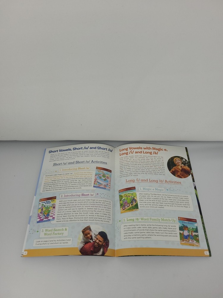 Leap Frog Leap Reader 10 Books Early Reading Series + Parent Guide Curricular