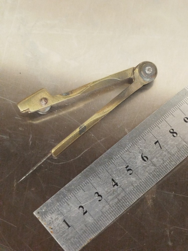 Vintage Brass Drawing compass