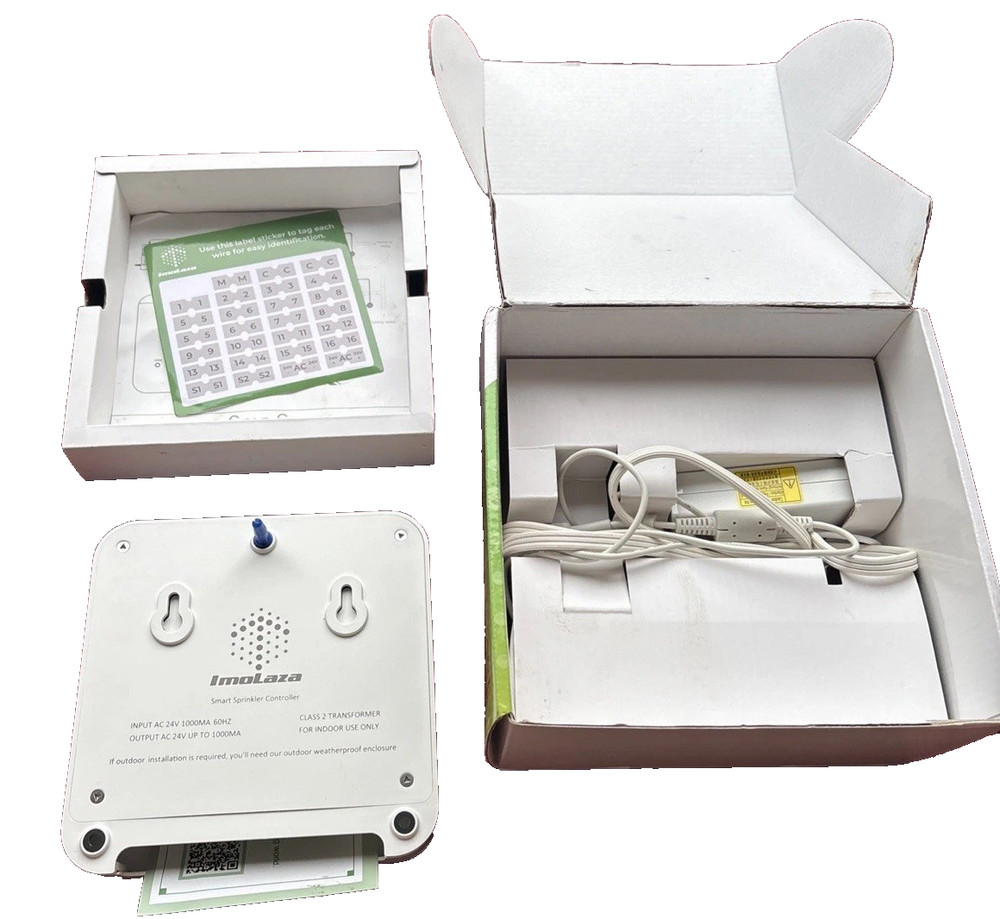 Imolaza Smart Sprinkler Controller 12 Zones Open Box
