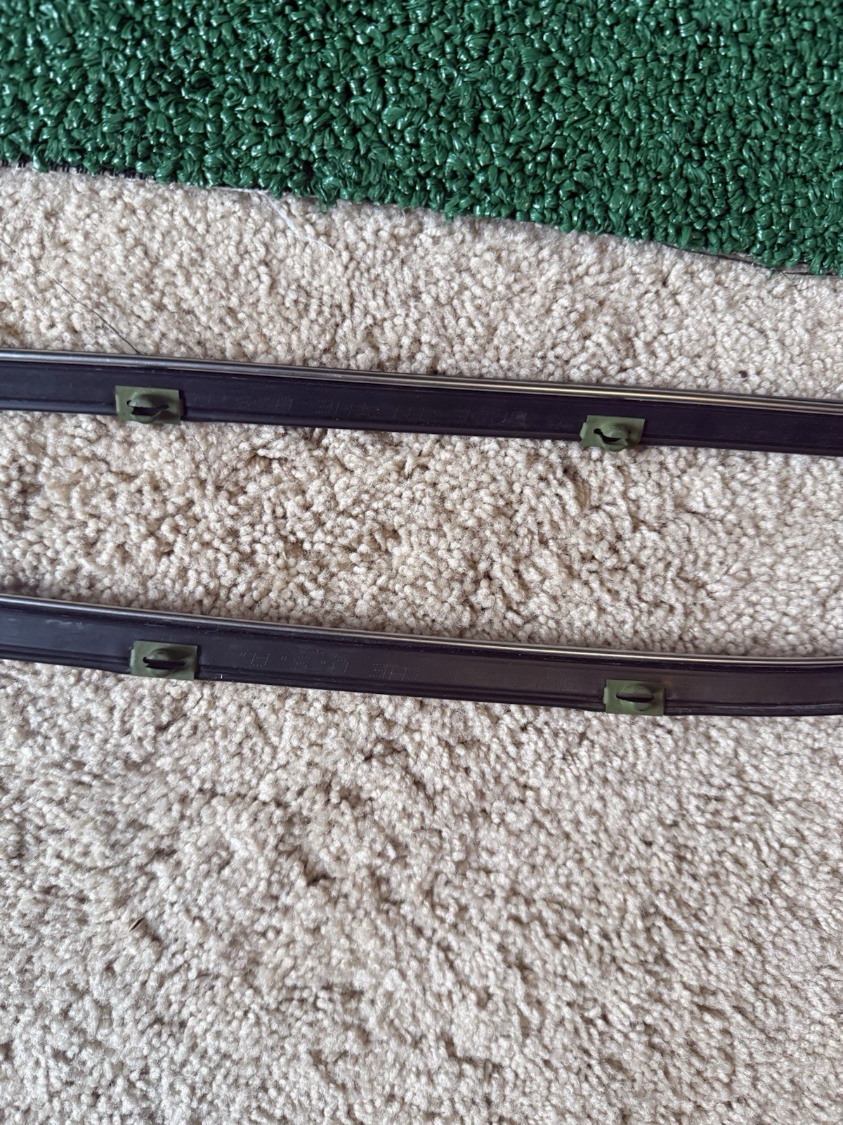 1969 -1975 Corvette Outer Door Window Seals Felts Convertible Pair C3 NEW