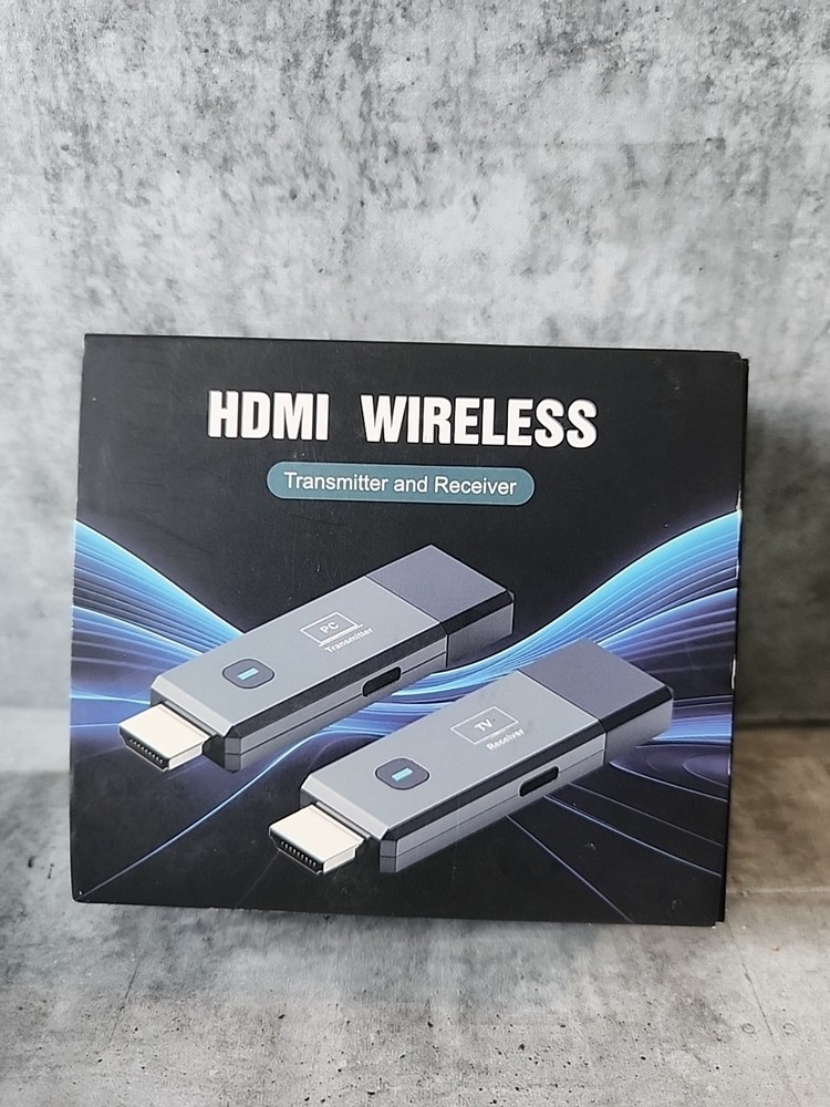Wireless HDMI Transmitter and Receiver, 165ft/50m Wireless HDMI for 4K Decoding