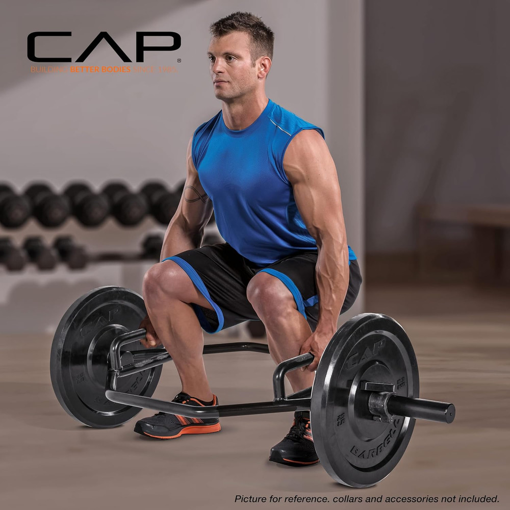 CAP Barbell Olympic Trap Bar | Multiple Grip Options