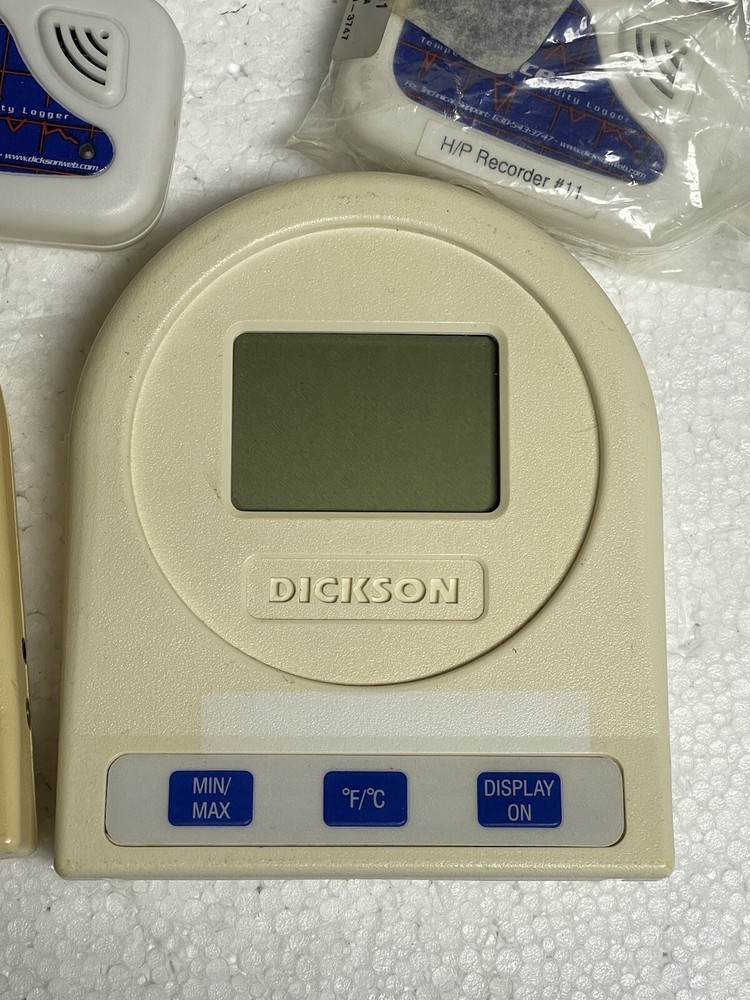 DICKSON TEMPERATURE HUMIDITY DATA LOGGERS