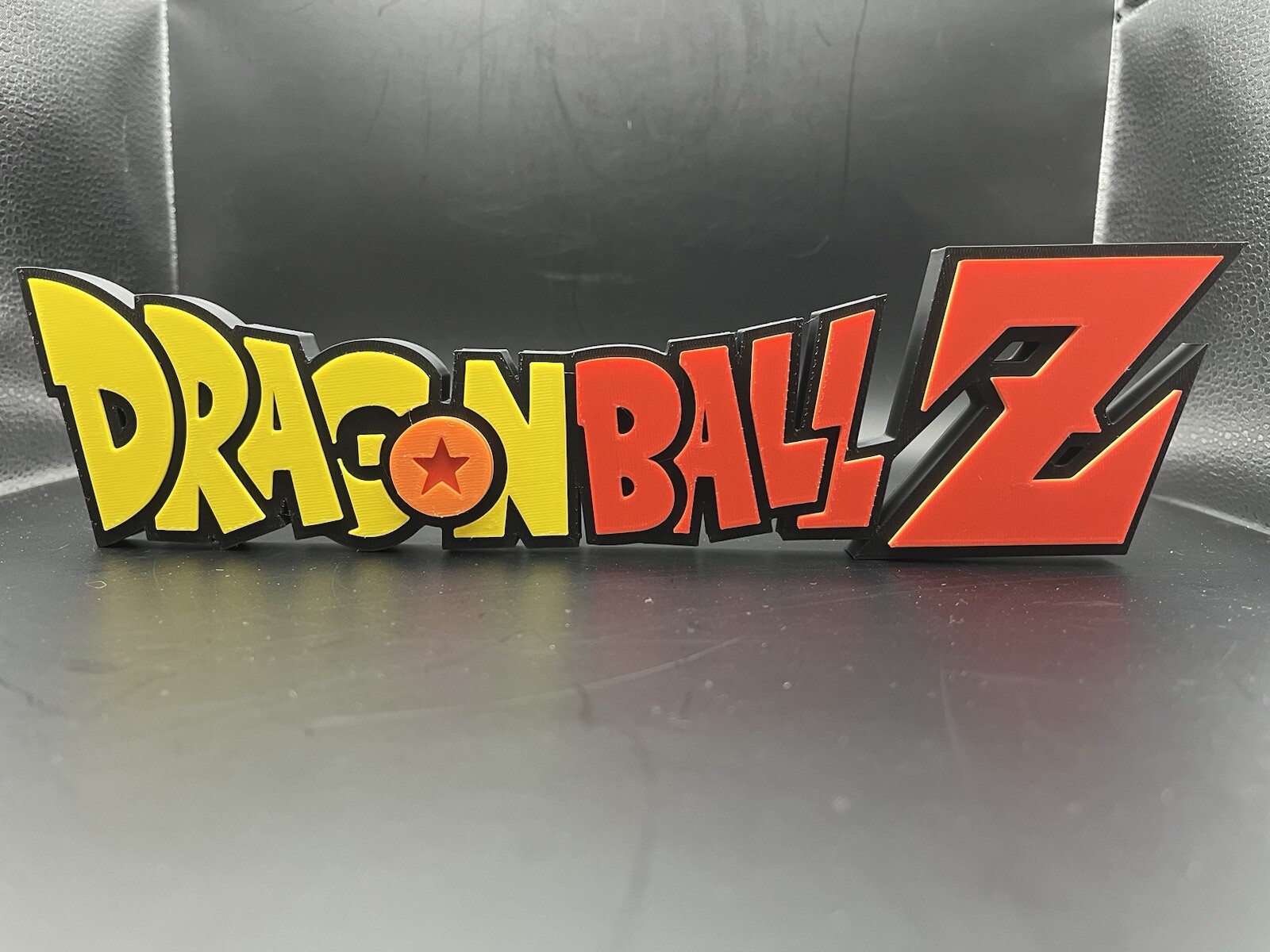 Dragon Ball Z Logo Sign Display | 3D Wall Desk Shelf Art 11.5 inch