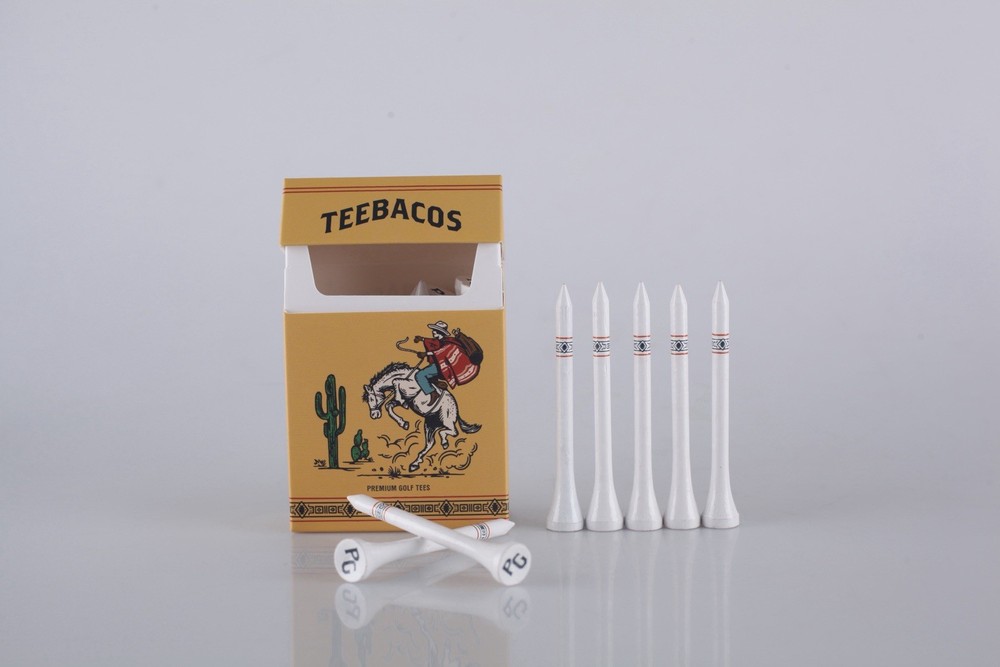 Cigarette Golf Tees 20 Tees Each Box (2 Boxes Per Order) - TEEBACOS