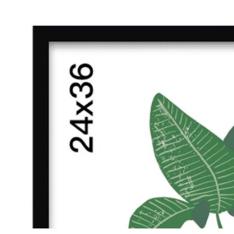 Mainstays 24x36 Basic Black Poster Frame