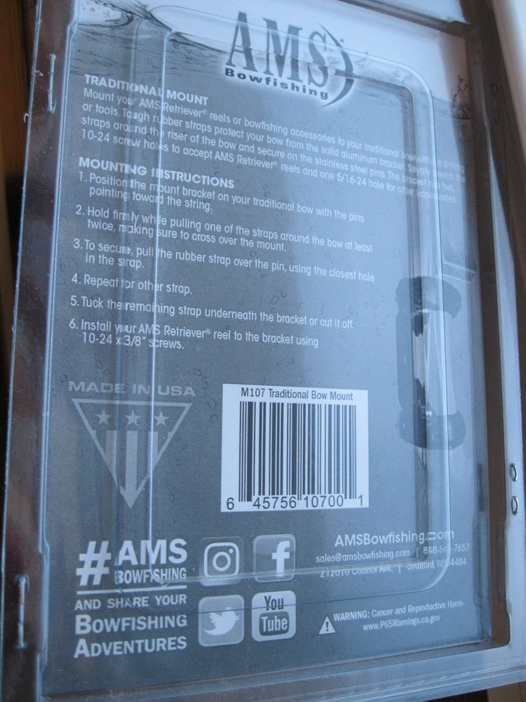 M107 Traditional Bow Mount