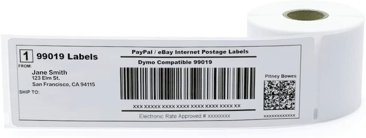 For DYMO99019 1-Part Internet Postage 150 Labels 400 450 Twin Turbo Duo 4XL EL40