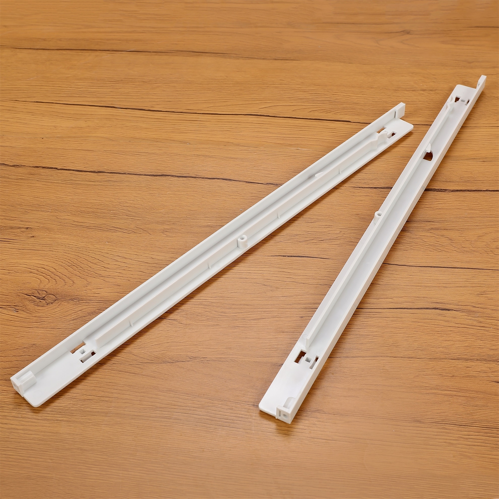 Left+Right Pan Hanger Slide Rail For Refrigerator Frigidaire 240530601 240530701